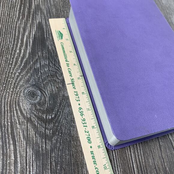 KJV Holy Bible GIANT PRINT Red Letter Purple Leathersoft Thomas Nelson - Picture 4 of 14